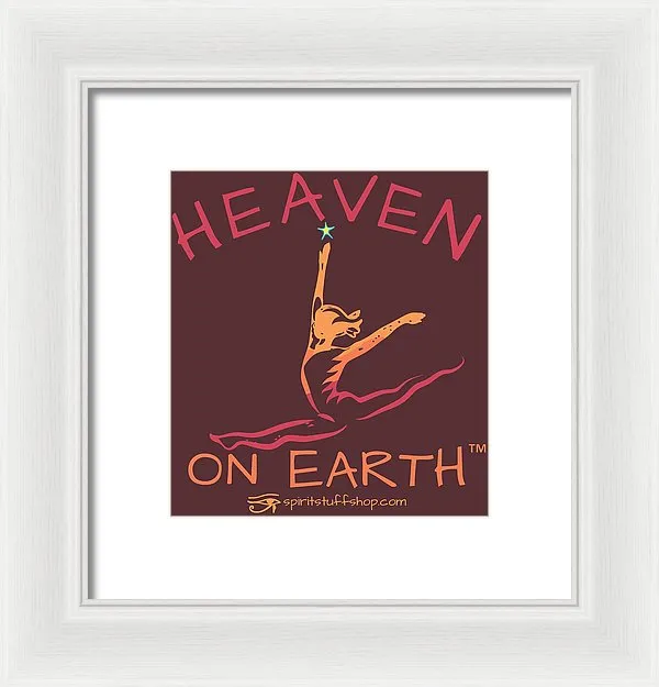 Gymnast - Framed Print
