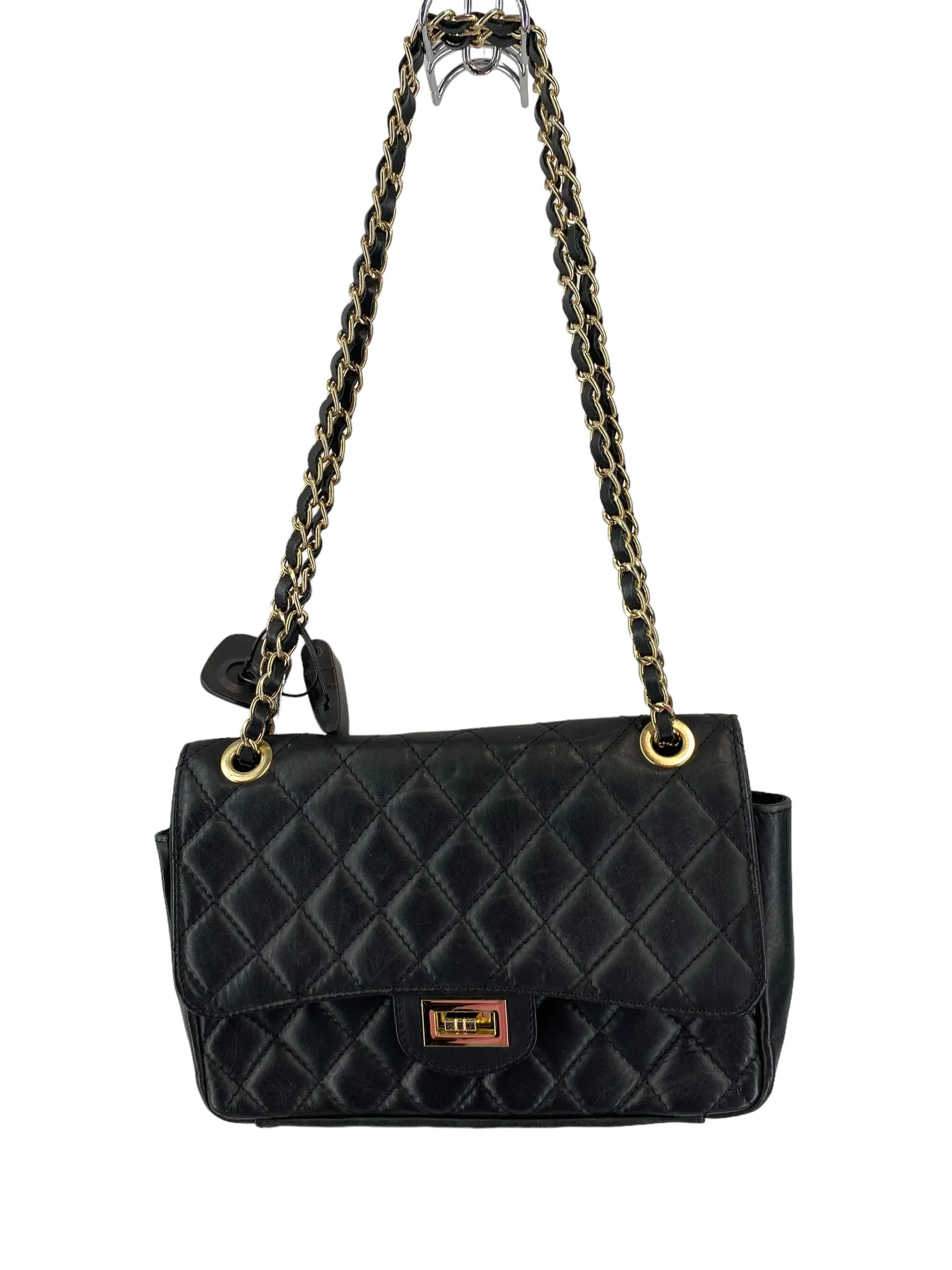 Handbag Leather Clothes Mentor, Size Small