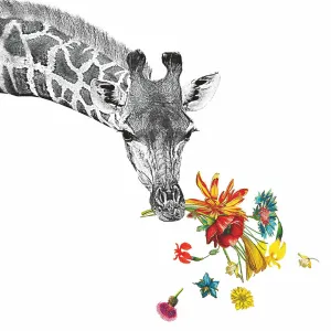 Happy Giraffe Lunch Napkins