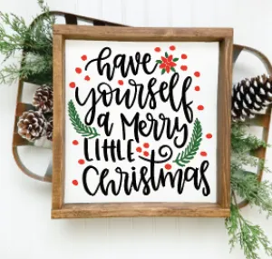 Have yourself a merry little Christmas