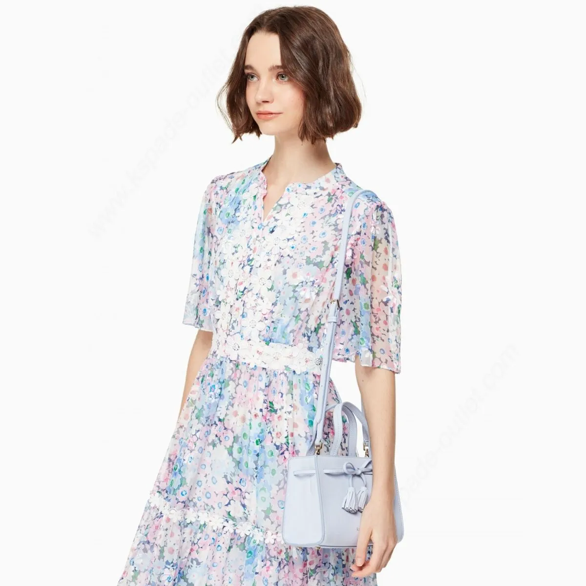 Hayes Street Small Morning Dawn Sam Satchel Bag