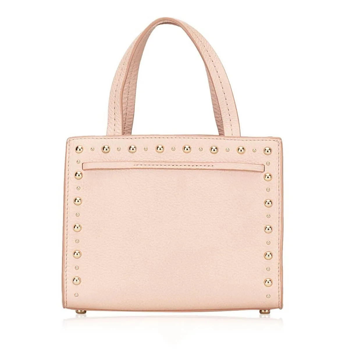 Hayes Street Studded Warm Vellum Sam Satchel Bag