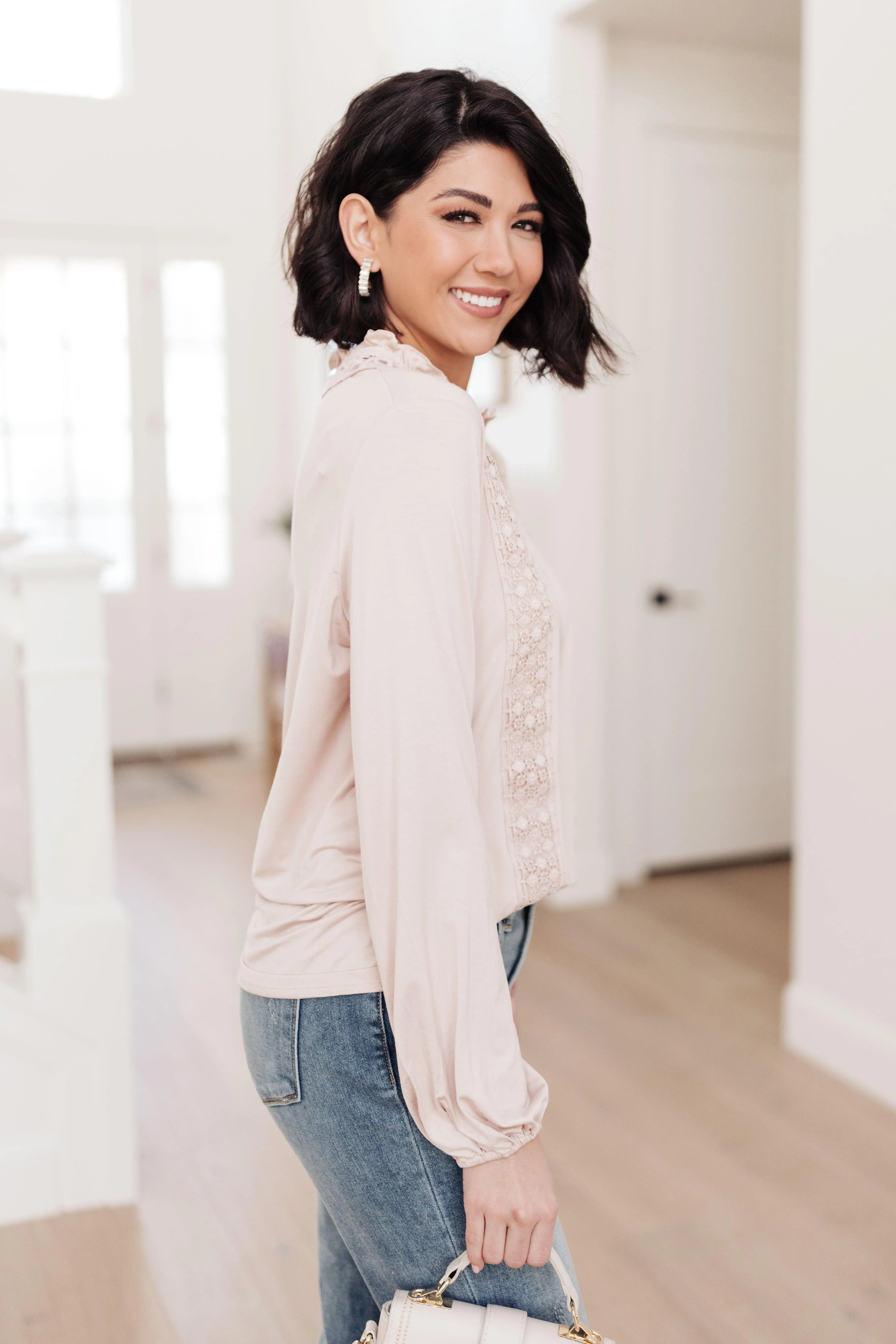 Hazel Blues® | Picture This Top In Blush