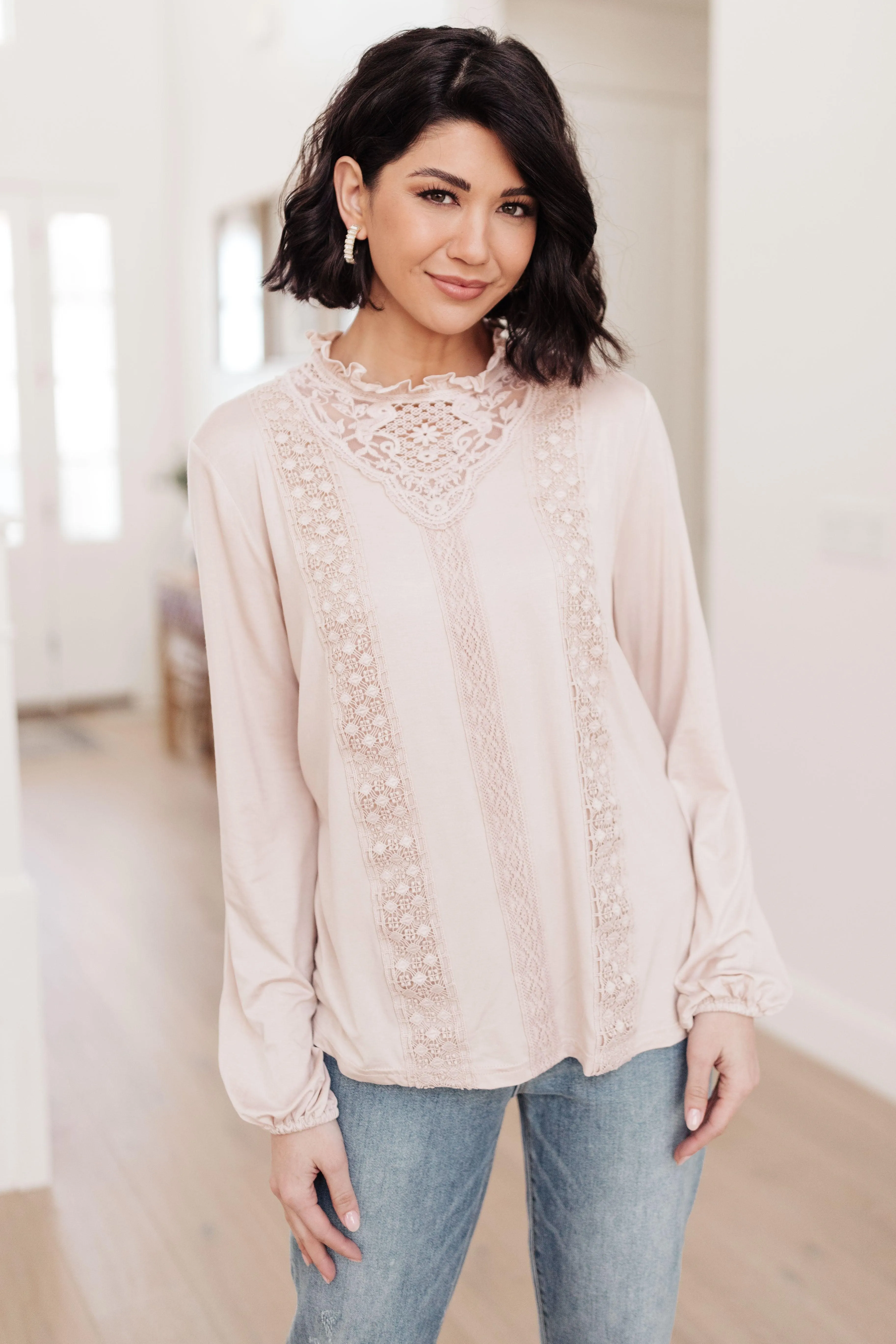 Hazel Blues® | Picture This Top In Blush