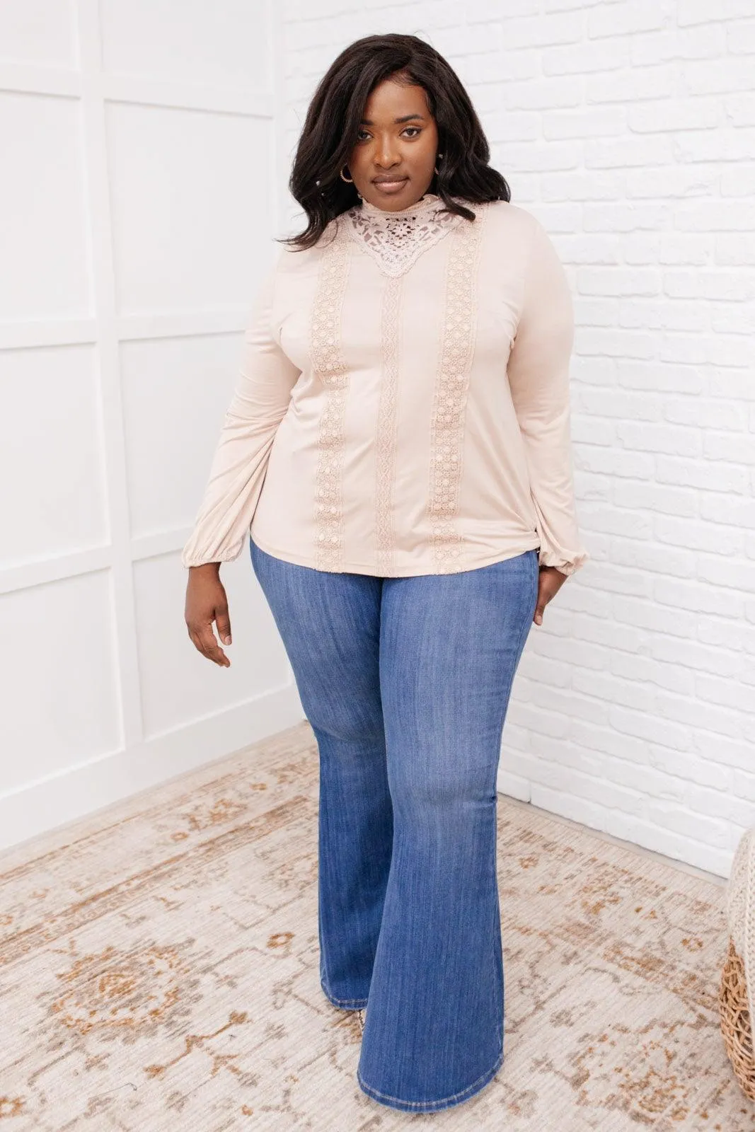 Hazel Blues® | Picture This Top In Blush