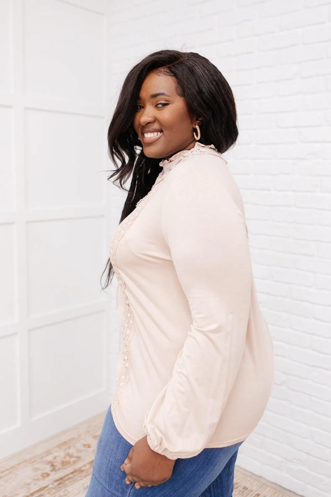 Hazel Blues® | Picture This Top In Blush