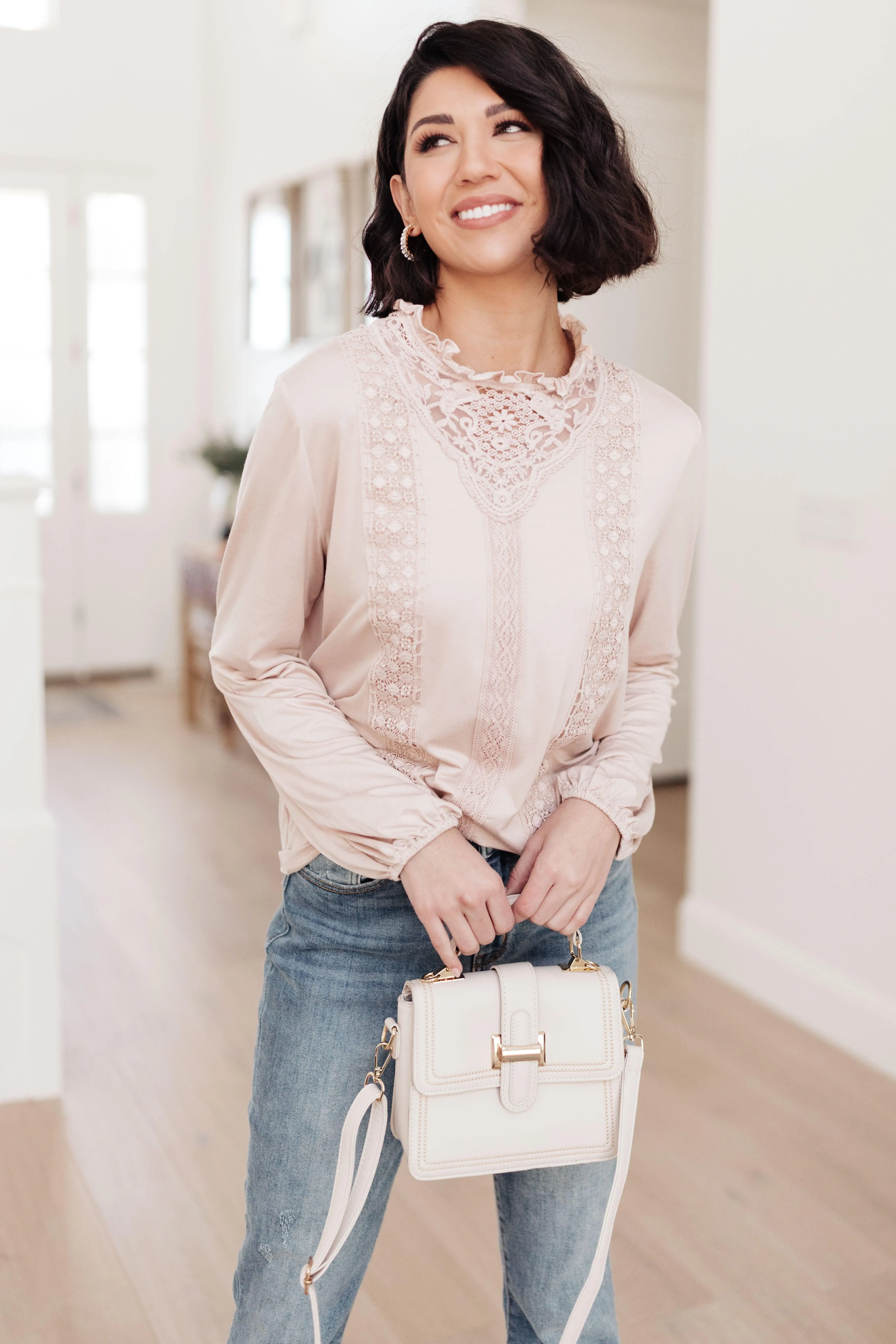 Hazel Blues® | Picture This Top In Blush