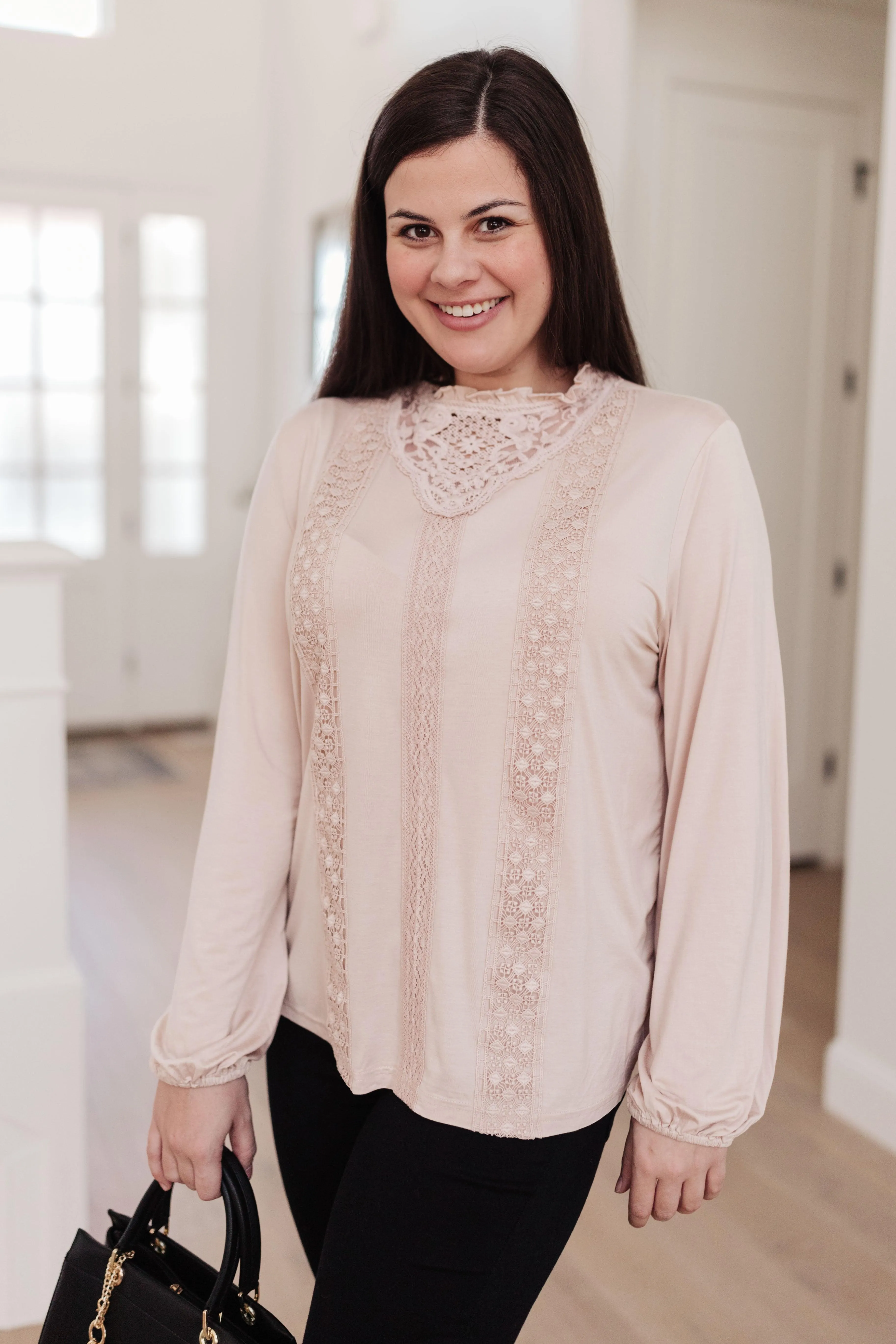 Hazel Blues® | Picture This Top In Blush