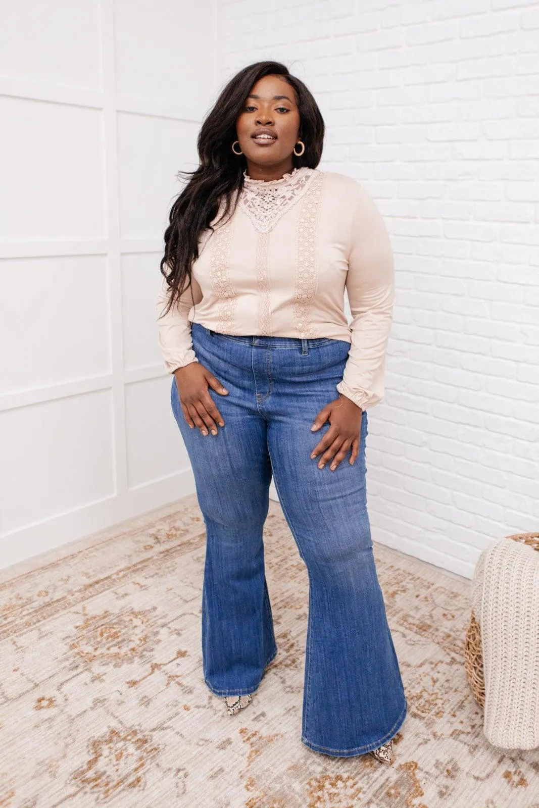 Hazel Blues® | Picture This Top In Blush