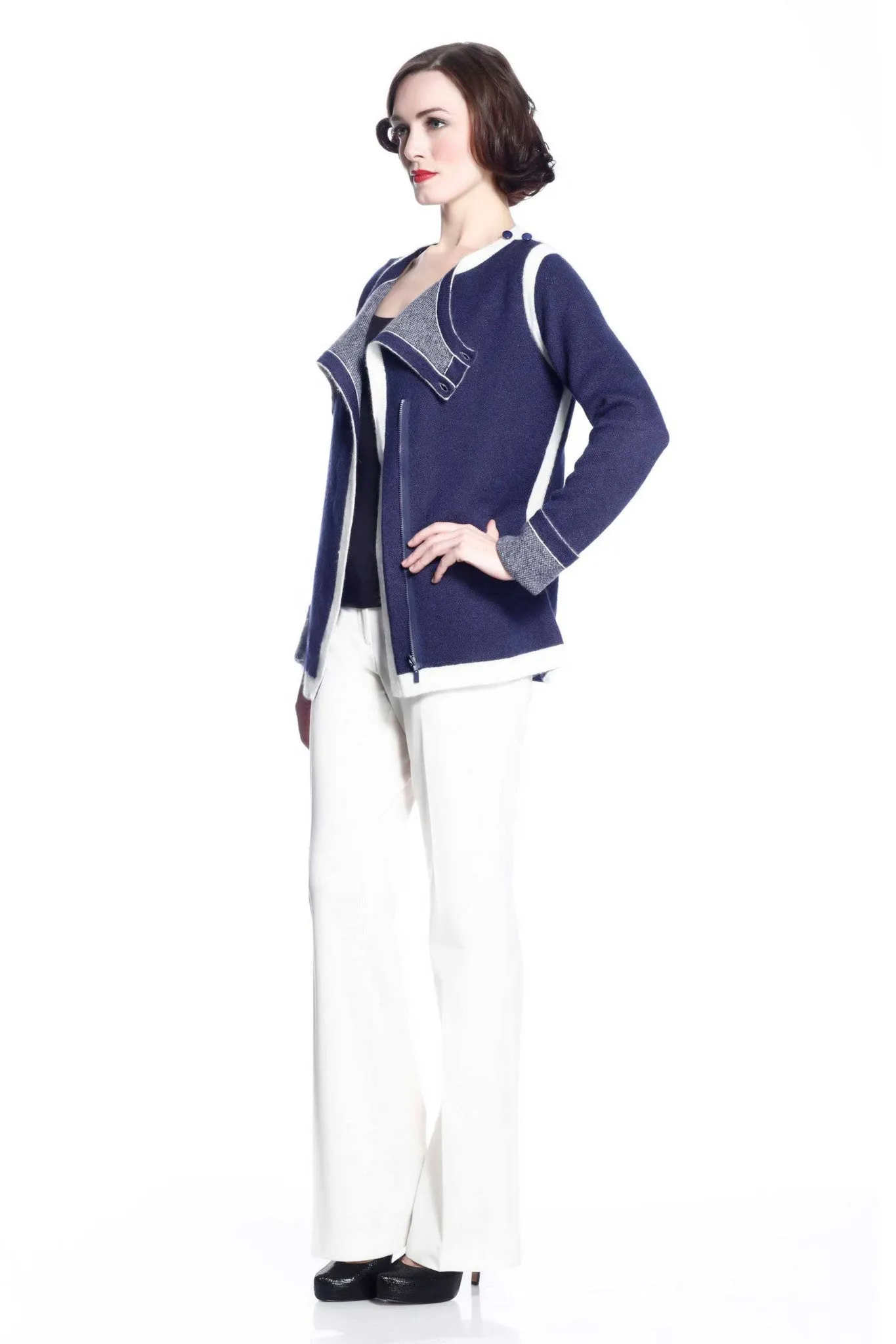 Hedy Reversible Elegant 2-in-1 Jacket