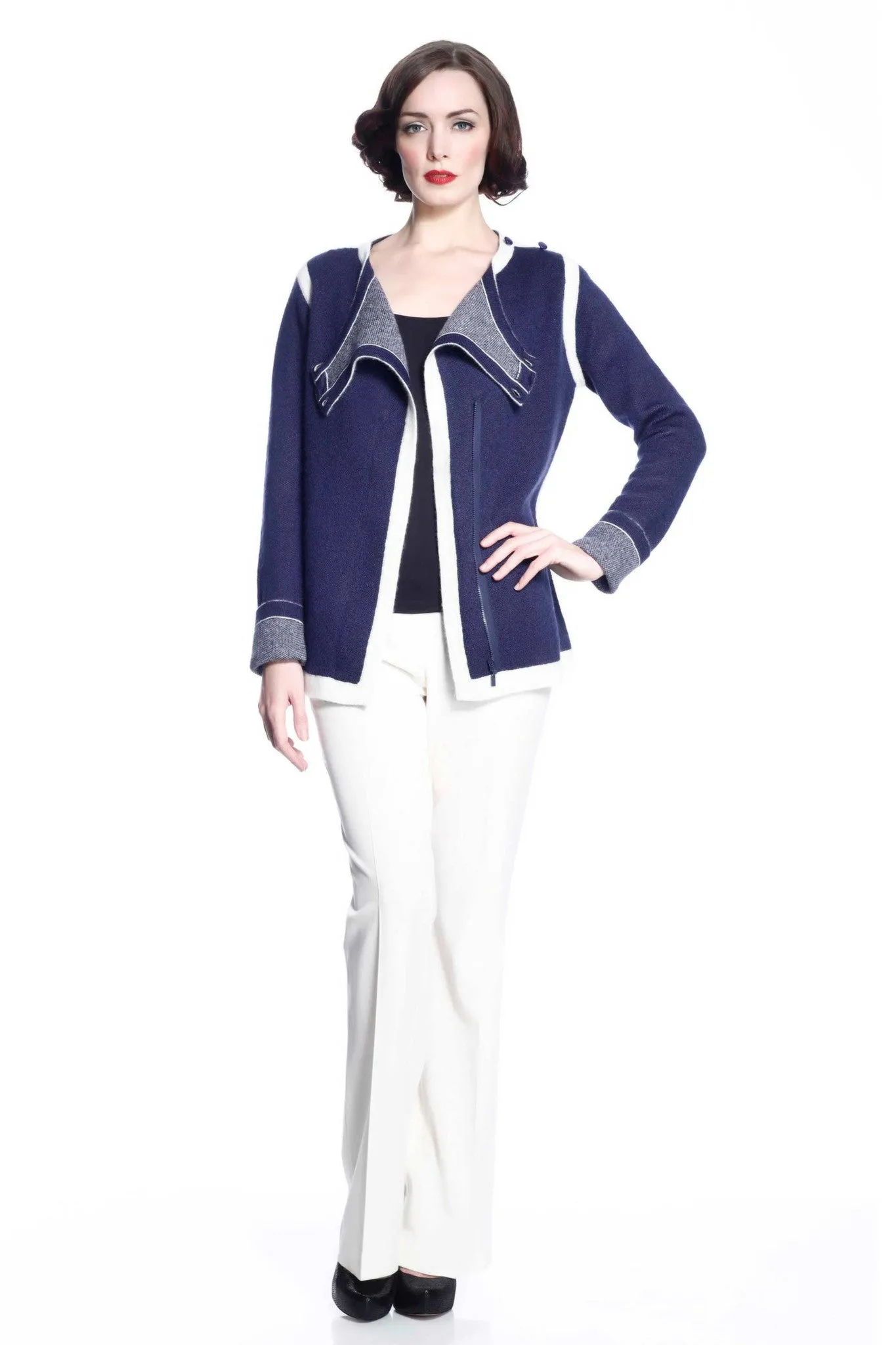 Hedy Reversible Elegant 2-in-1 Jacket