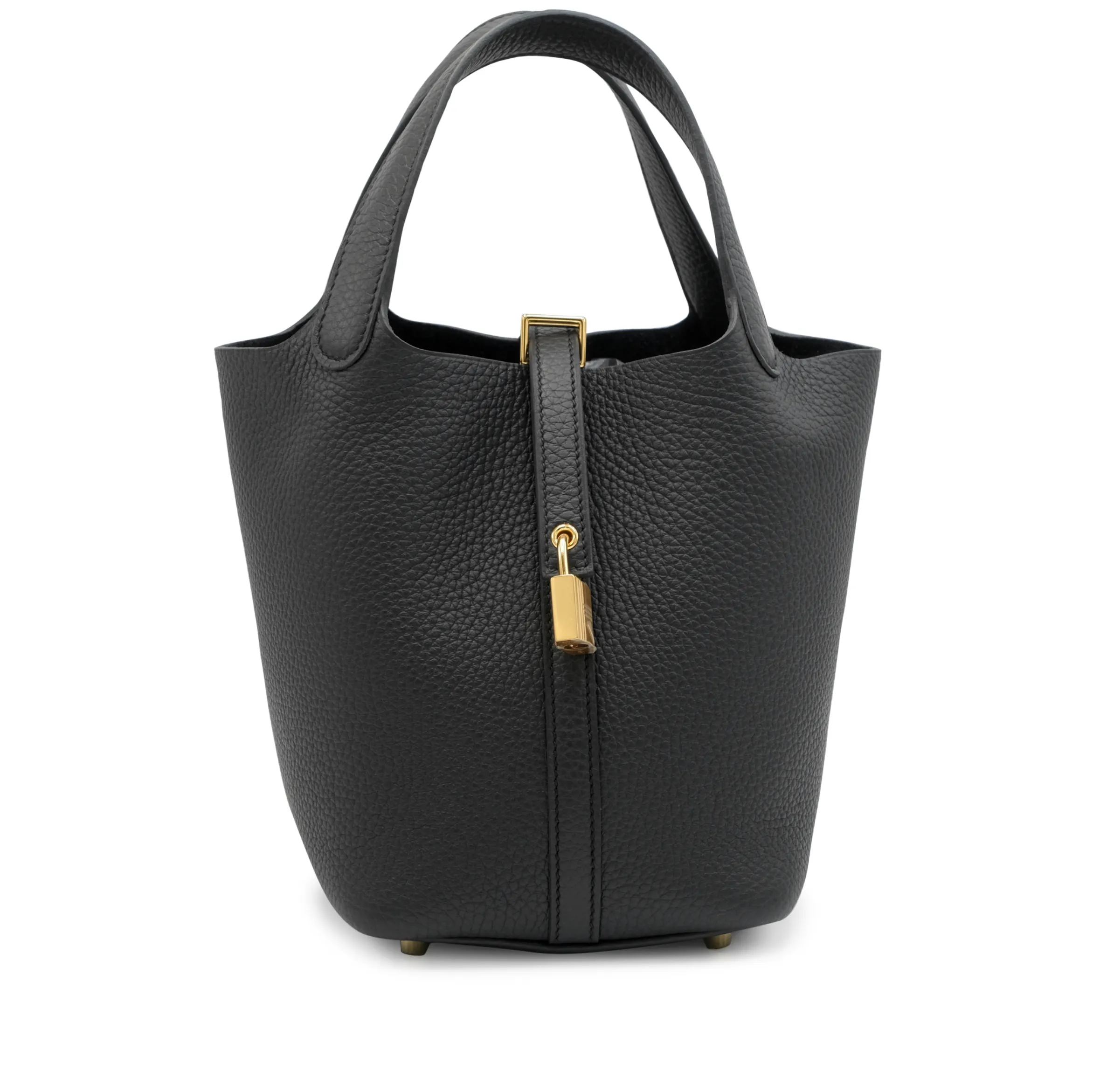 Hermes Picotin Lock 18 Clemence Noir Black