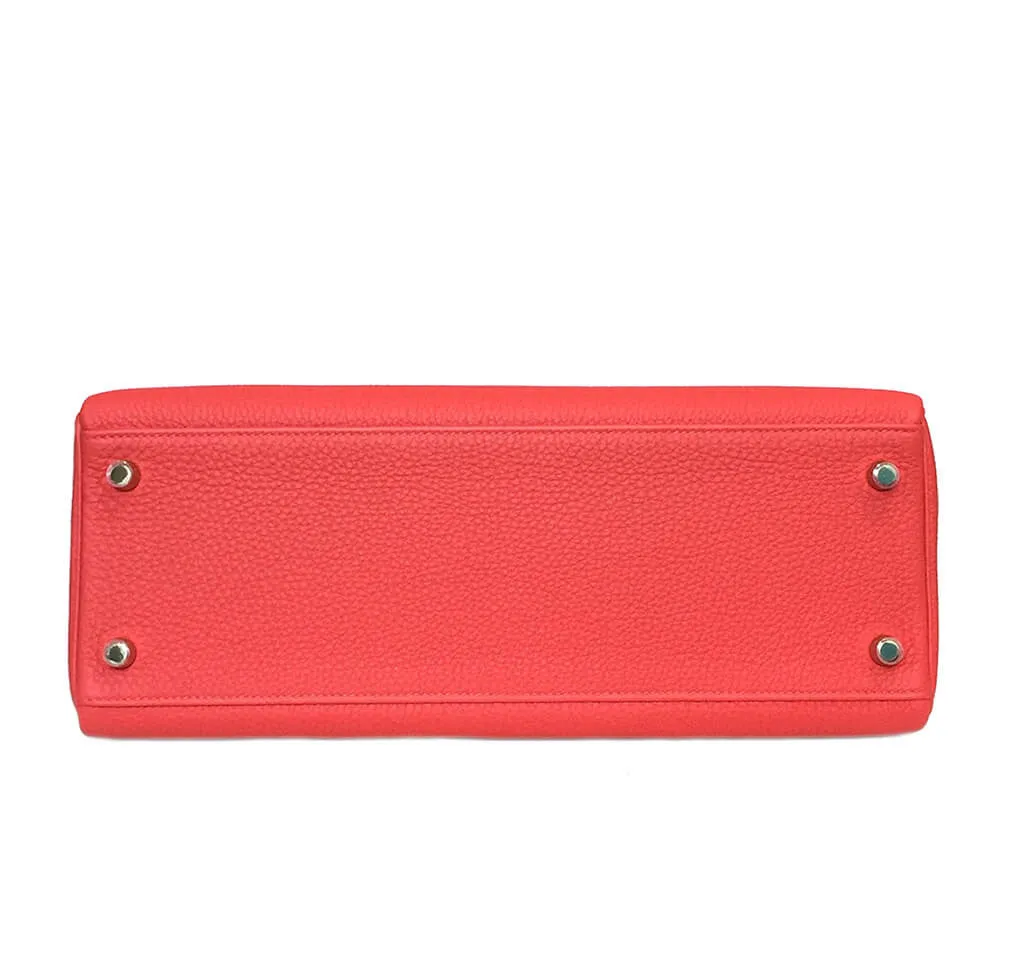 Hermès 32cm Kelly Capucine Bag GHW