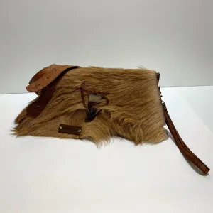 HIDE CLUTCH BAG