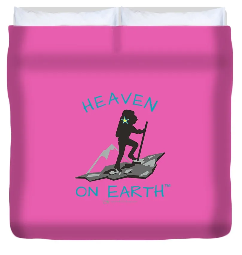 Hiker Heaven On Earth - Duvet Cover
