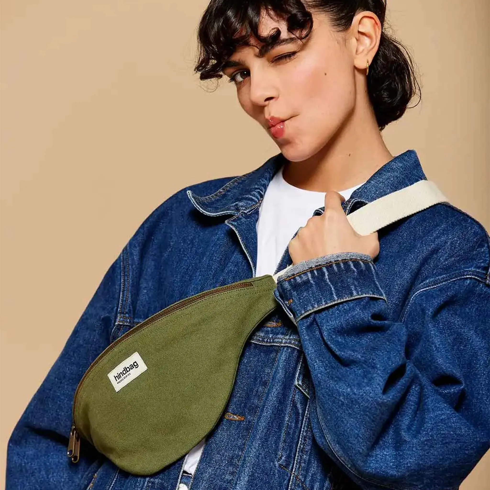 Hindbag Olivia Cross Body Bag Olive