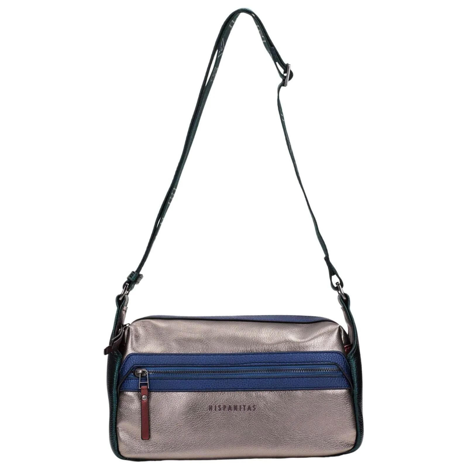 Hispanitas Dark Green Sporty Crossbody Bag