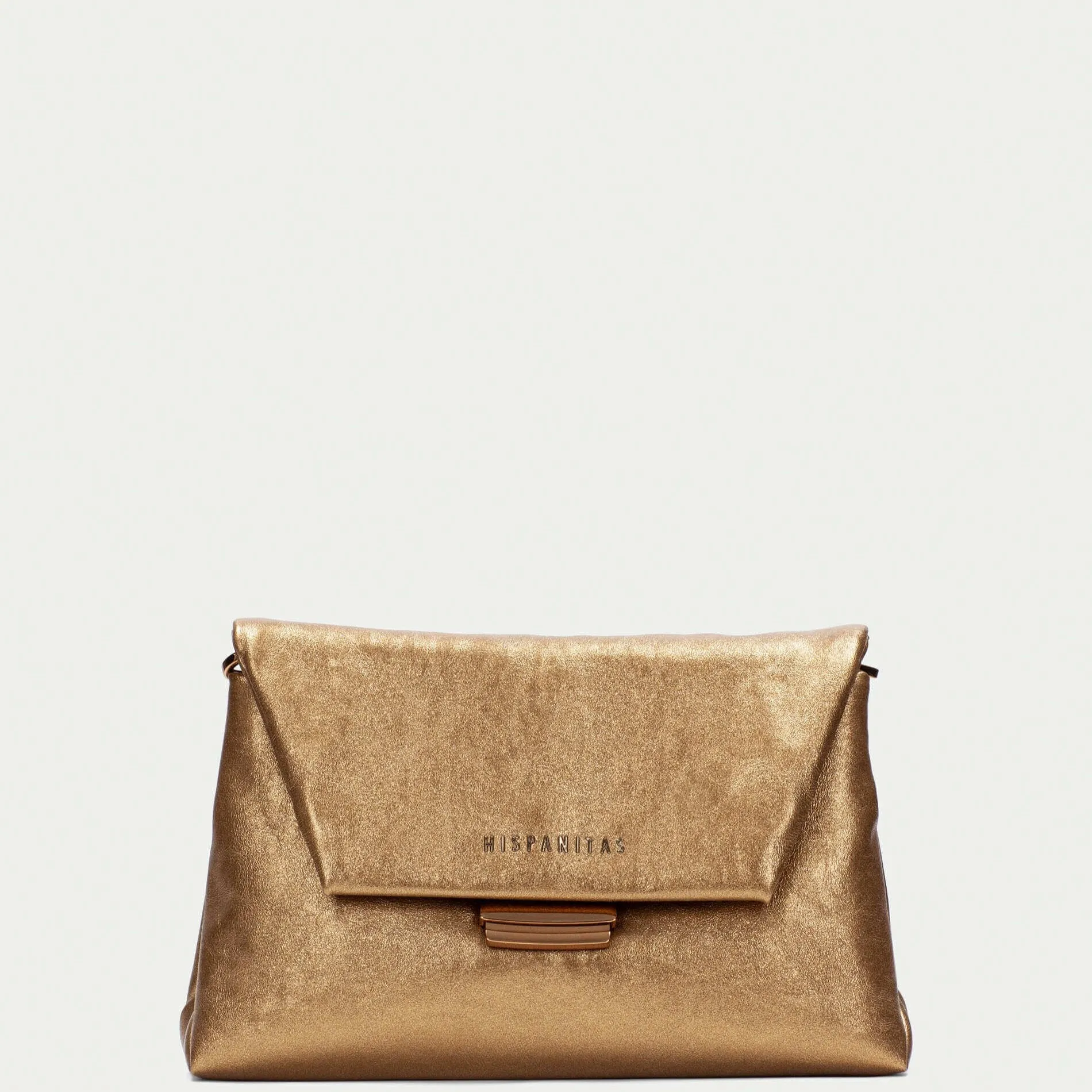 Hispanitas Gold Chain Strap Bag