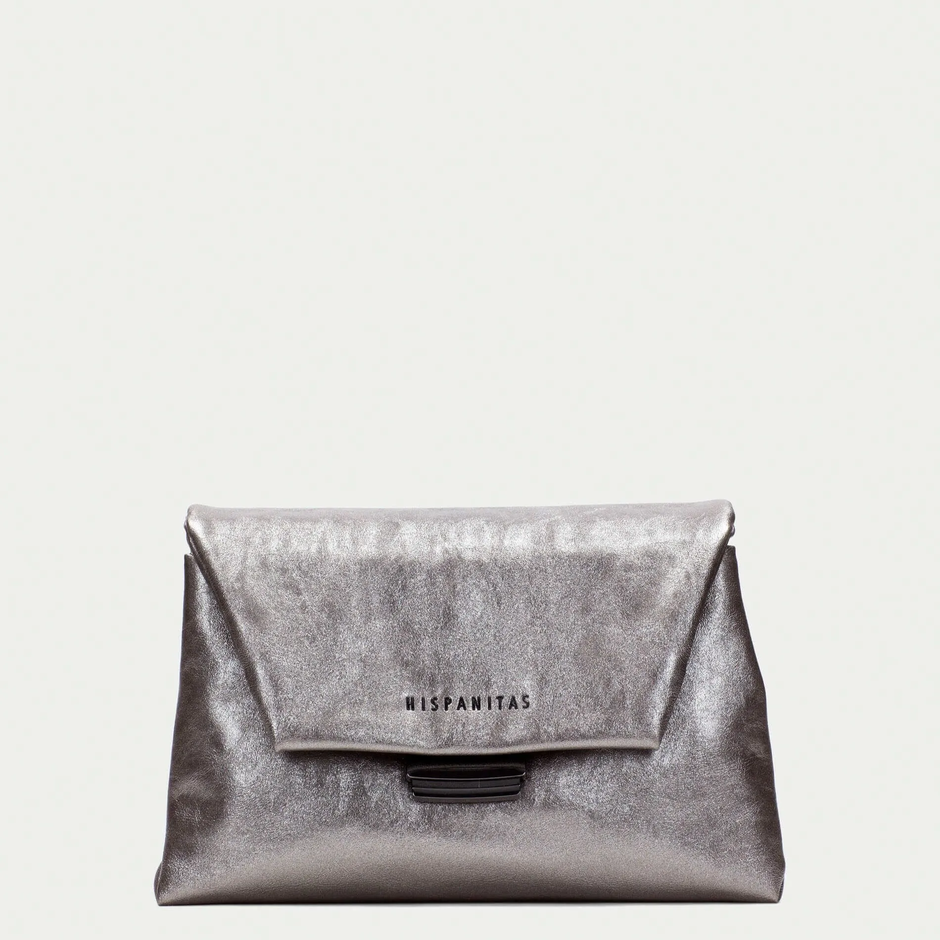 Hispanitas Pewter Chain Strap Bag
