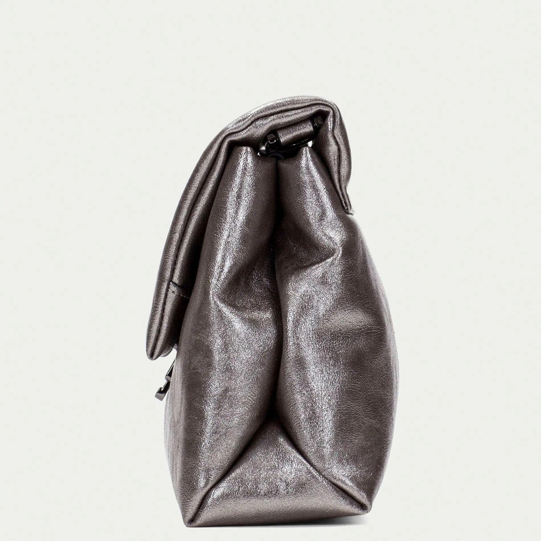 Hispanitas Pewter Chain Strap Bag