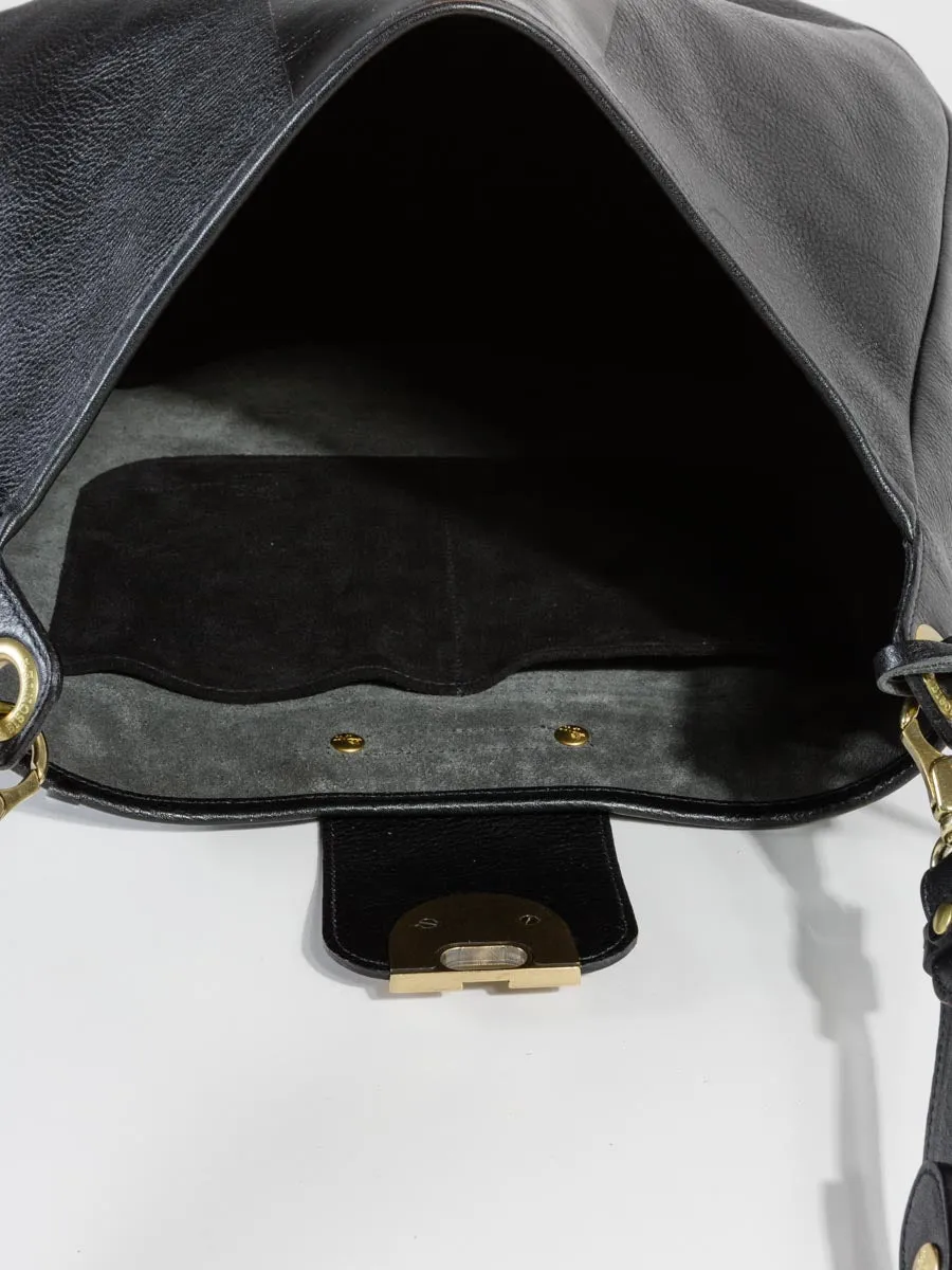 hobo bag - black