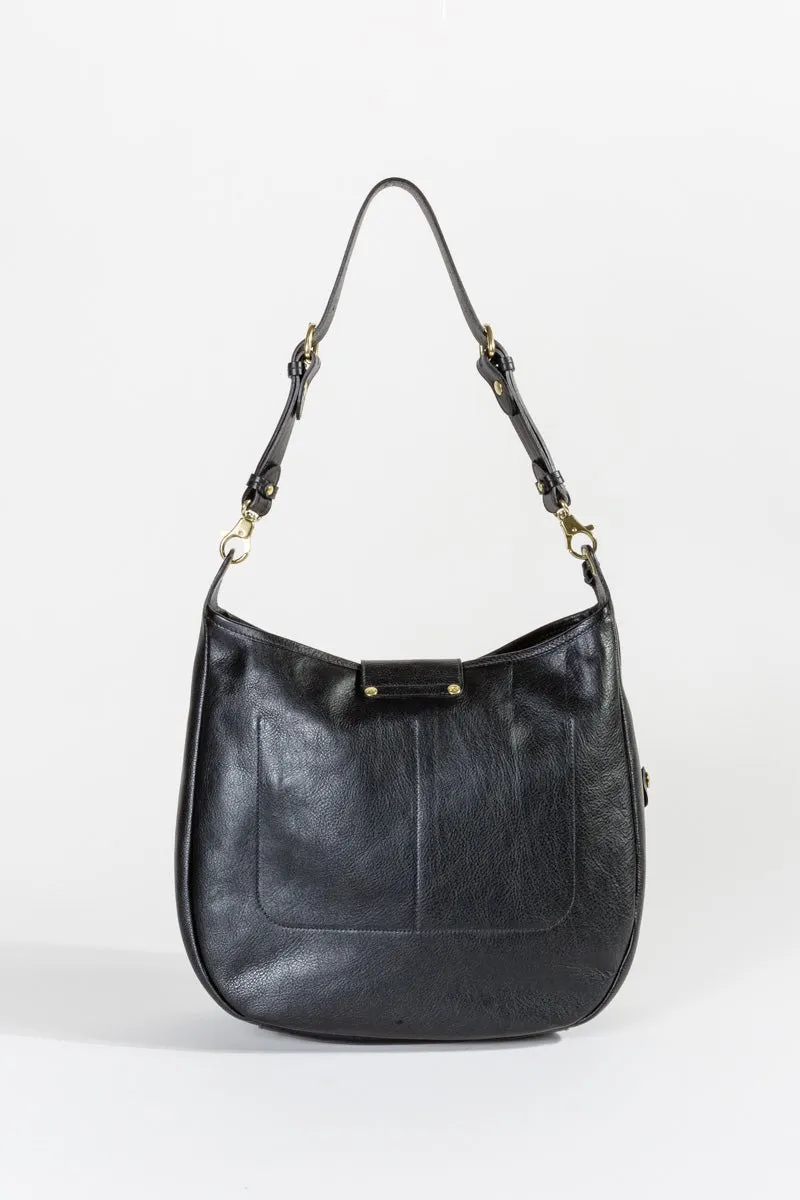 hobo bag - black