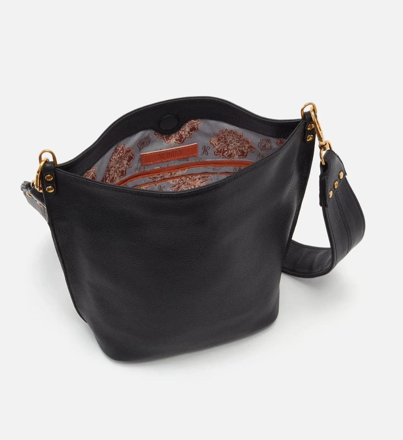 Hobo FLARE Bucket Bag Black