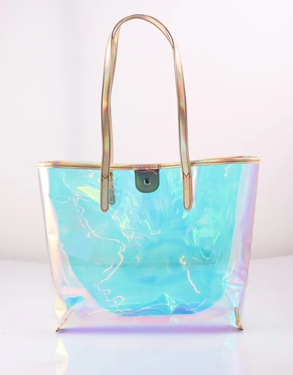 HOLOGRAPHIC TOTE BAG