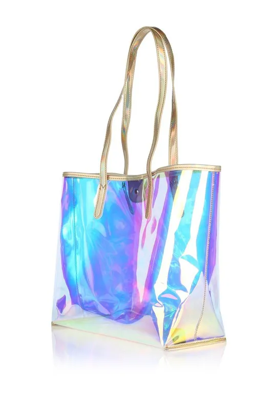 HOLOGRAPHIC TOTE BAG