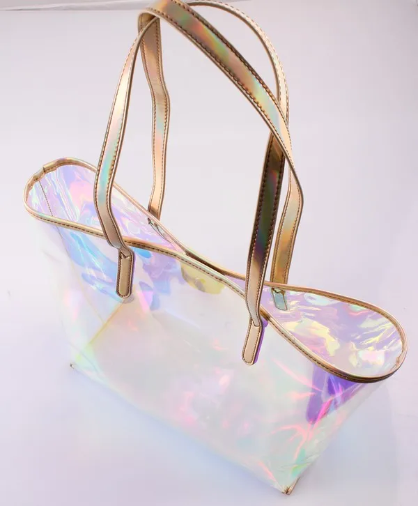 HOLOGRAPHIC TOTE BAG