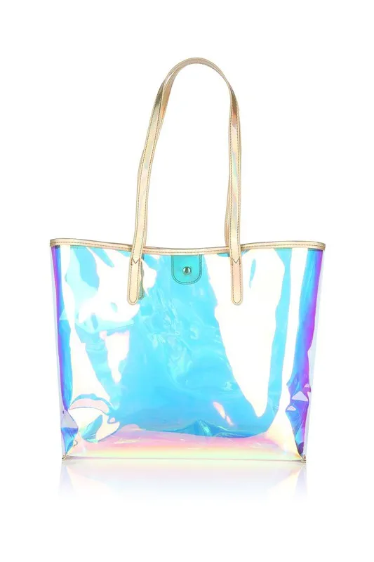 HOLOGRAPHIC TOTE BAG
