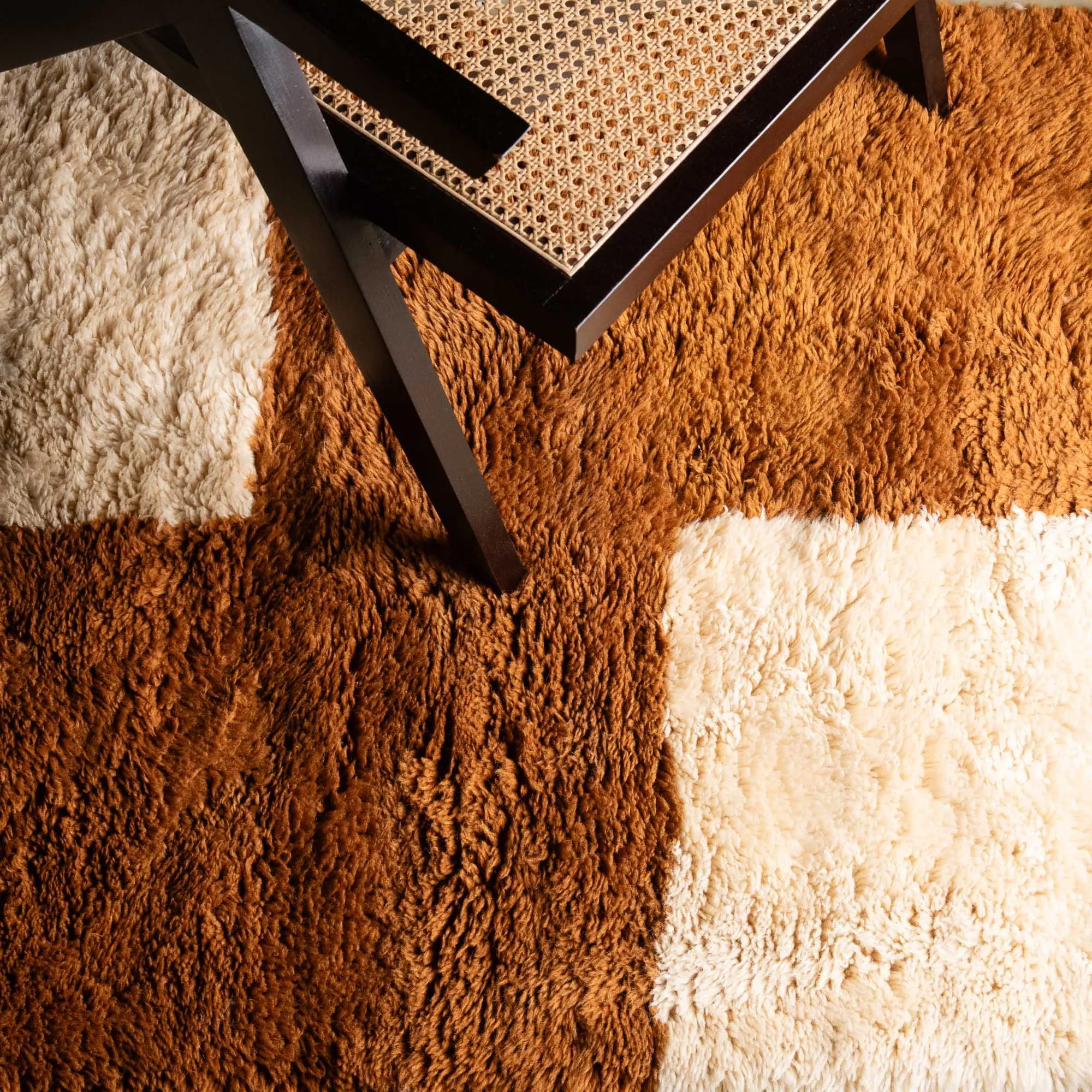 Ibtihaj - Luxury Shag Moroccan Runner Rug