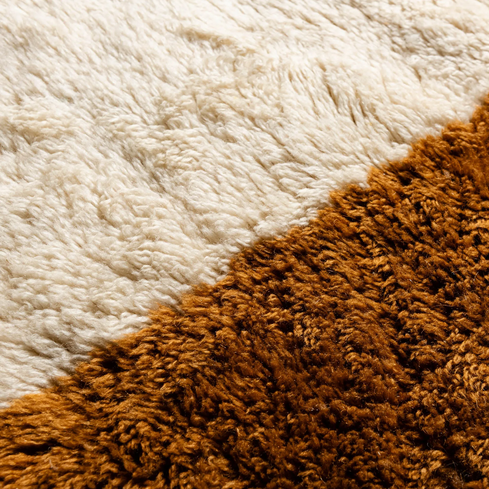 Ibtihaj - Luxury Shag Moroccan Runner Rug