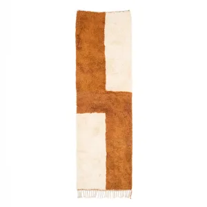 Ibtihaj - Luxury Shag Moroccan Runner Rug