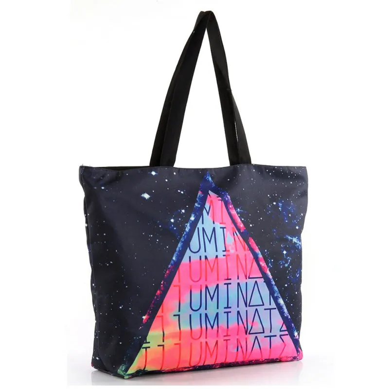 Illuminati Splash Tote