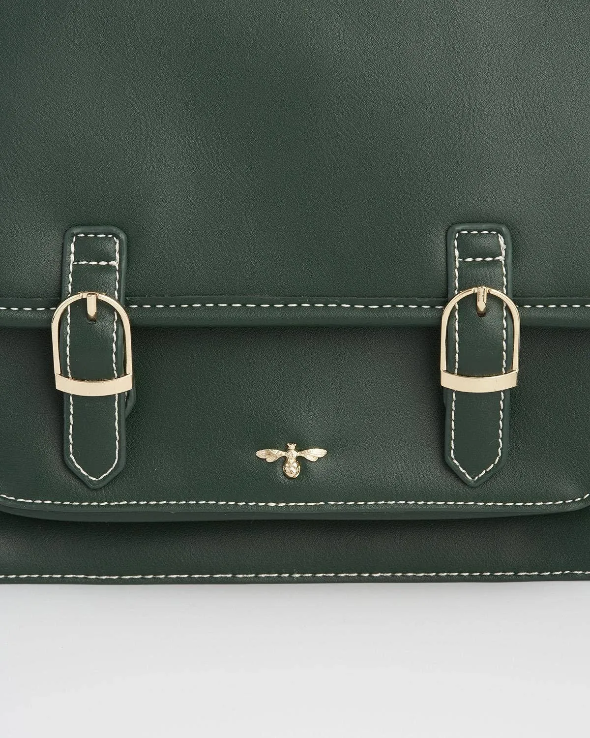 Into the Woods Green Satchel
