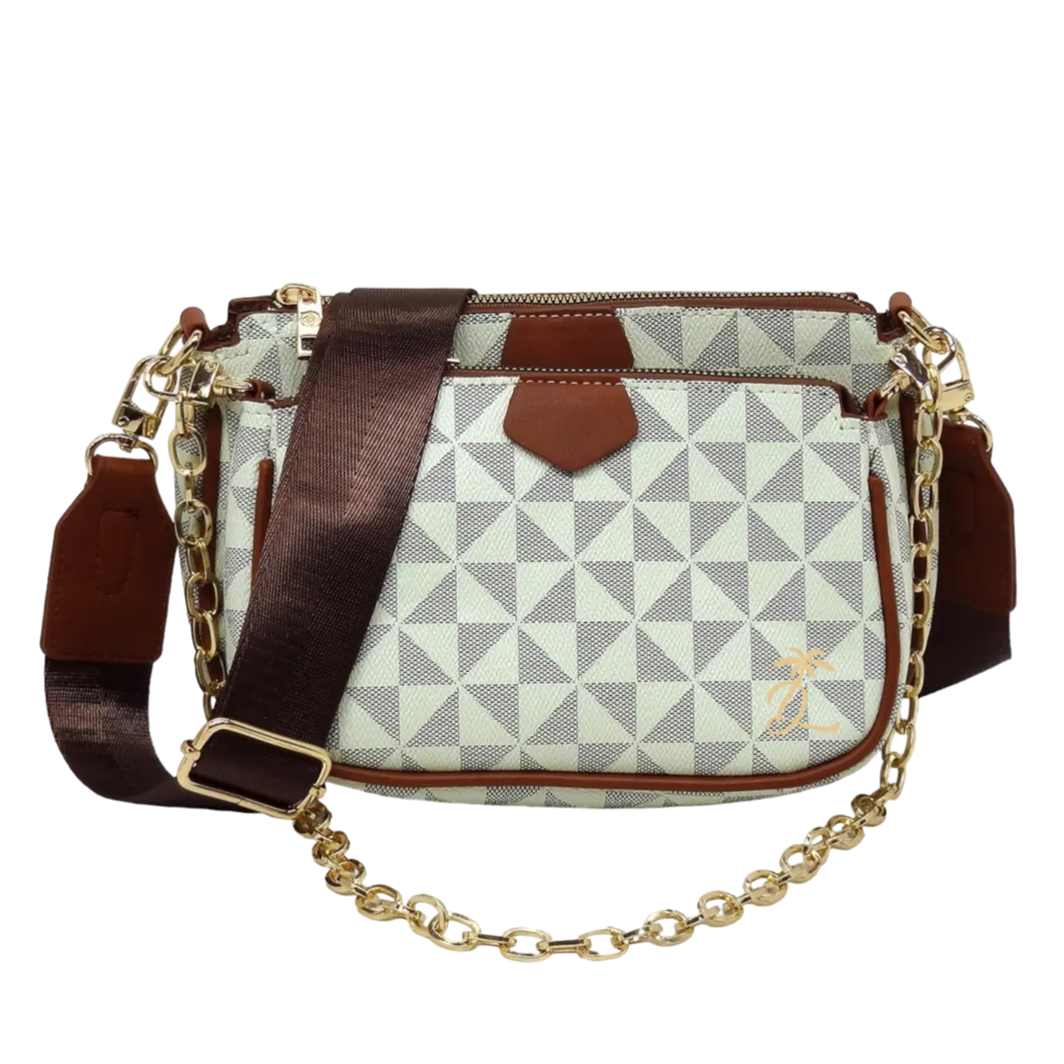 Island Drip Manulua 2 in 1 Crossbody Chain Purse