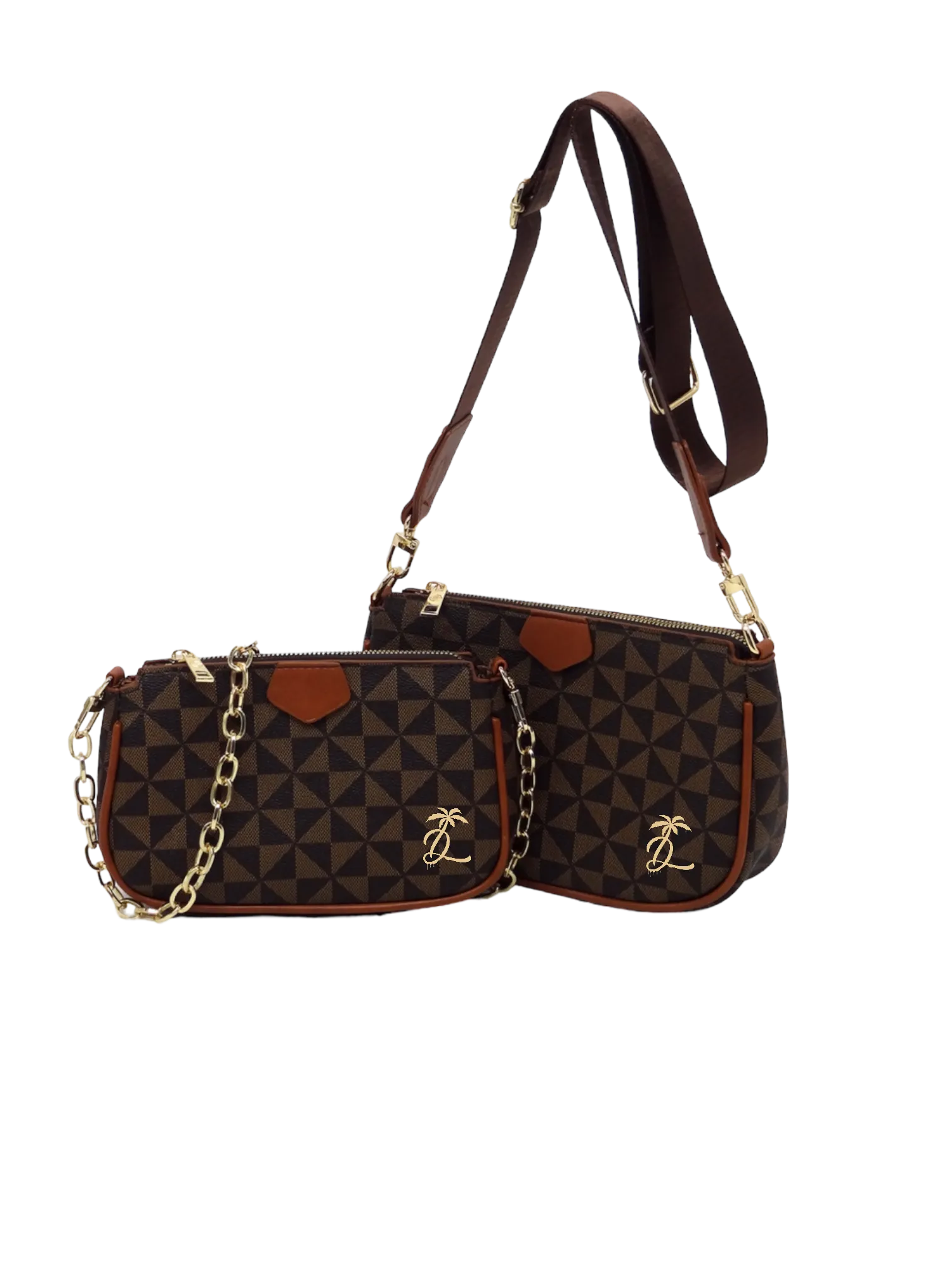 Island Drip Manulua 2 in 1 Crossbody Chain Purse