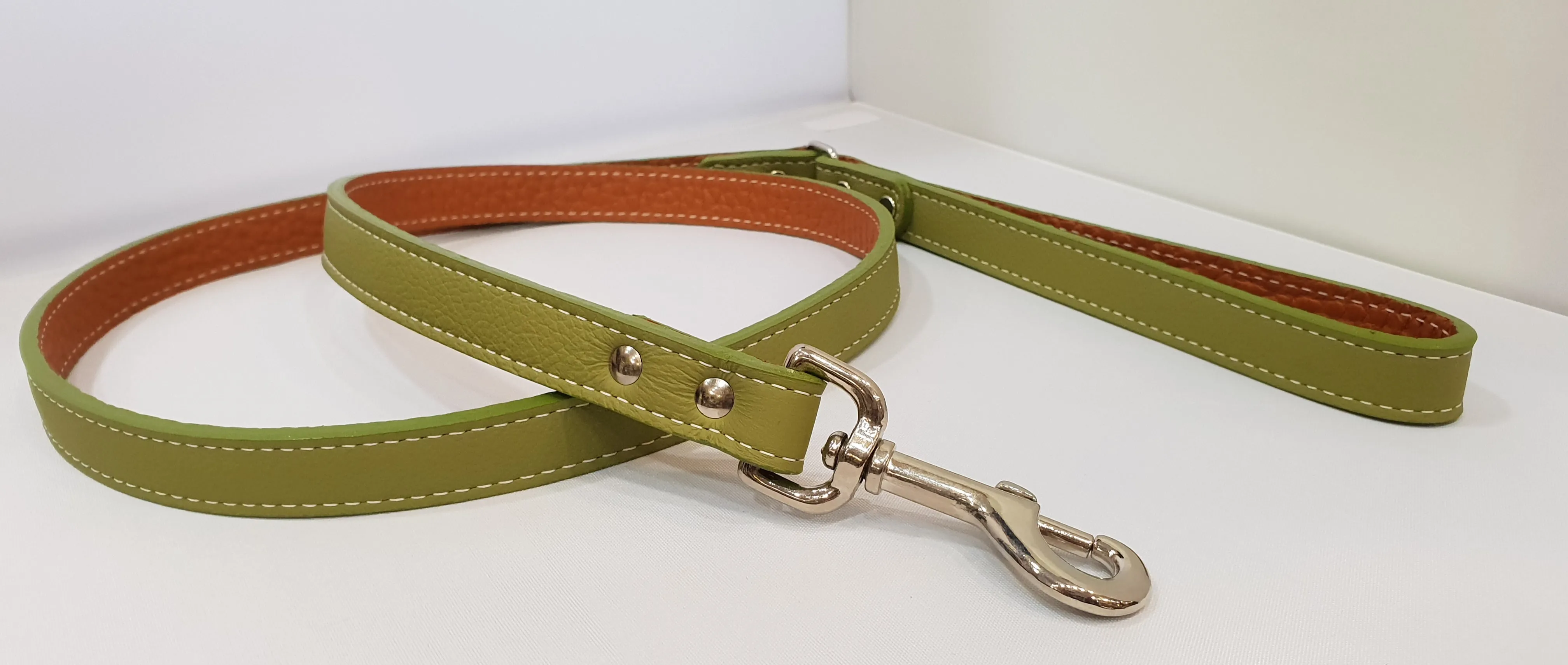 Italian Leather Leash