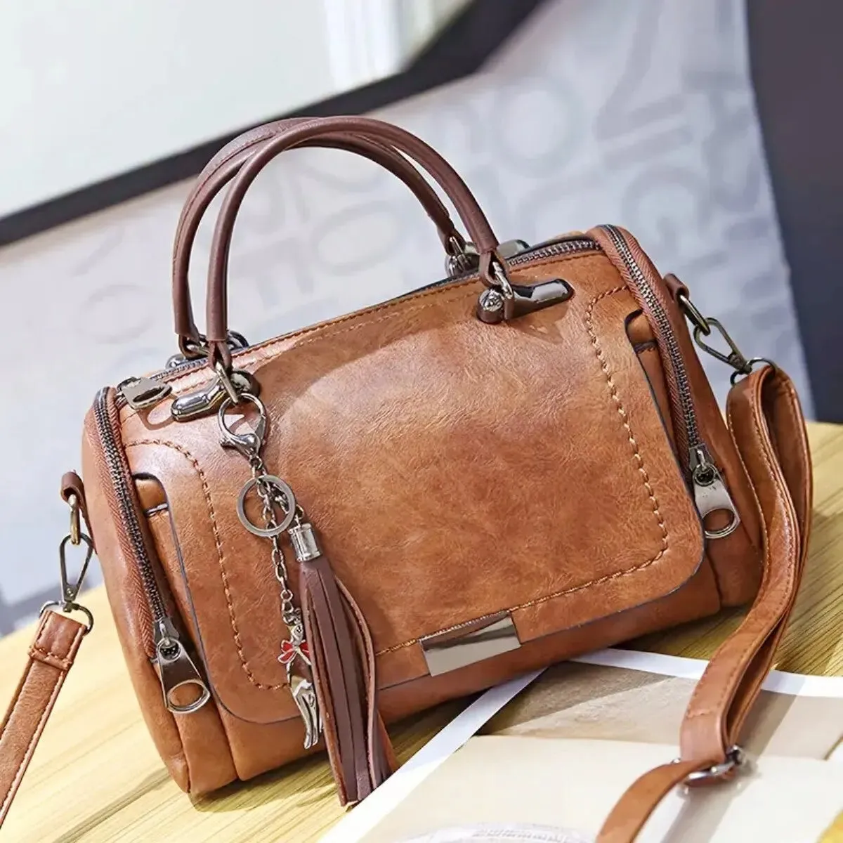 Ivana | Premium Leather Crossbody Bag