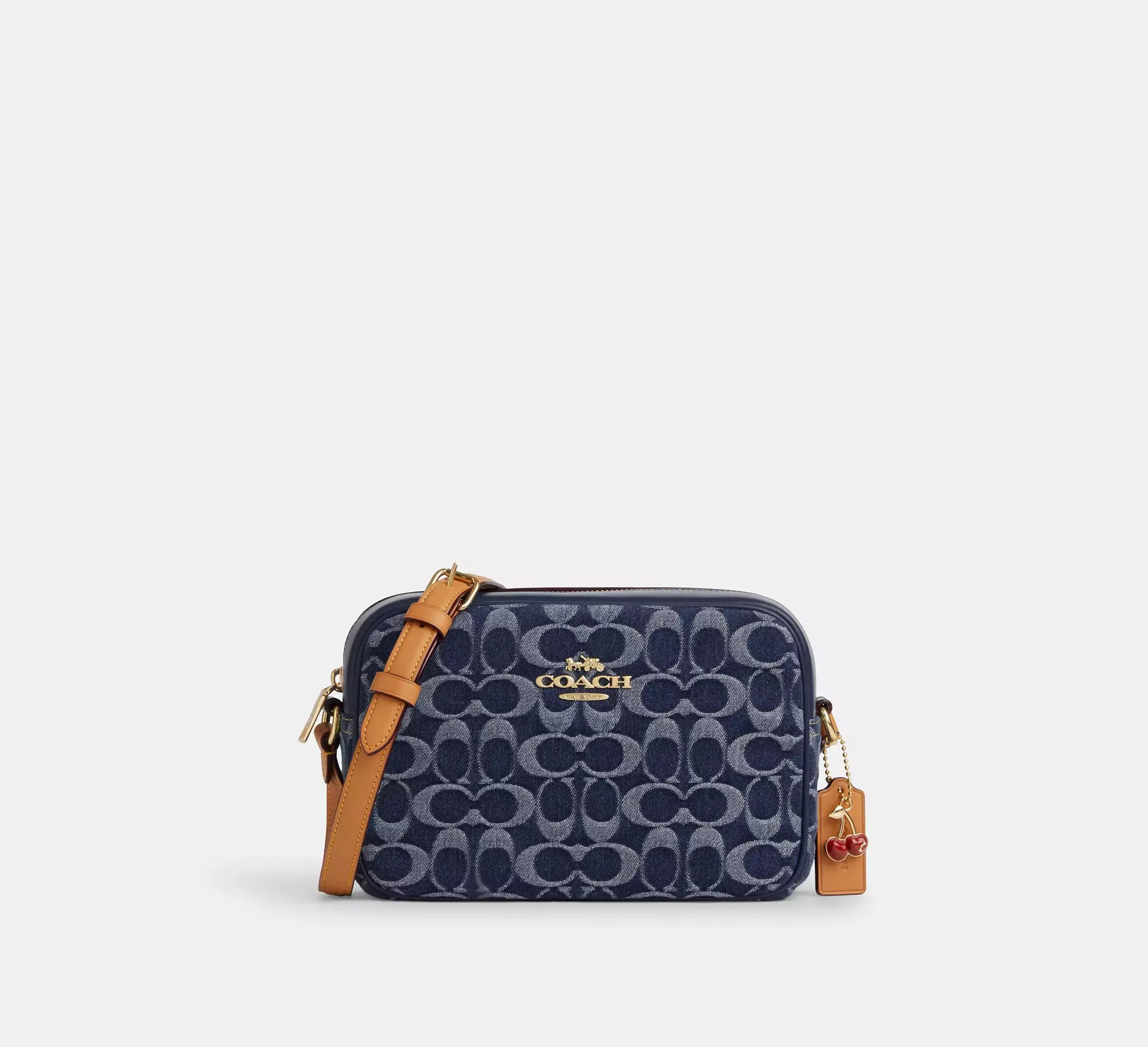 Jamie Camera Bag In Signature Denim
