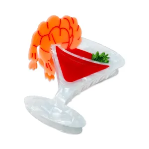 Jenny Lemons Shrimp Cocktail Hair Claw