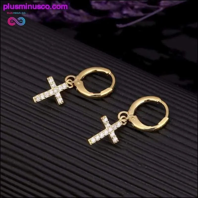 Jesus Stone Earrings Jewelry Crucifix Christian Ornaments