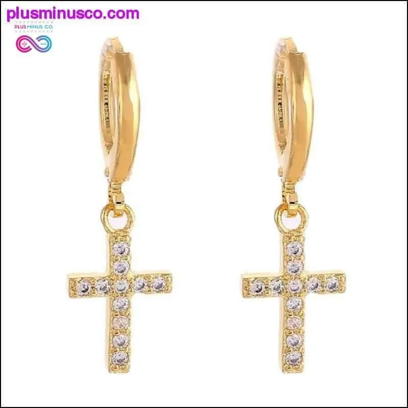 Jesus Stone Earrings Jewelry Crucifix Christian Ornaments