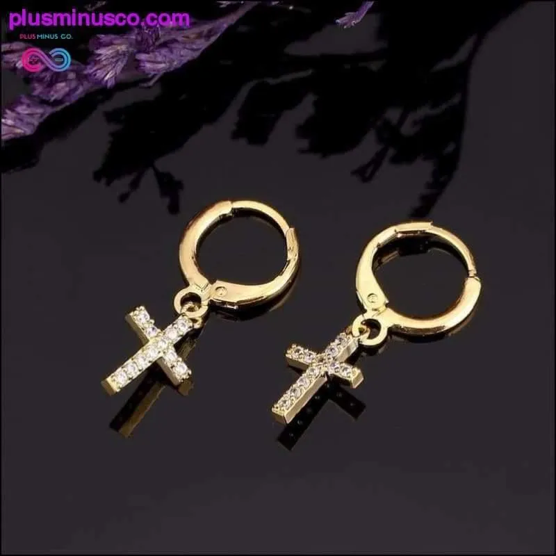 Jesus Stone Earrings Jewelry Crucifix Christian Ornaments