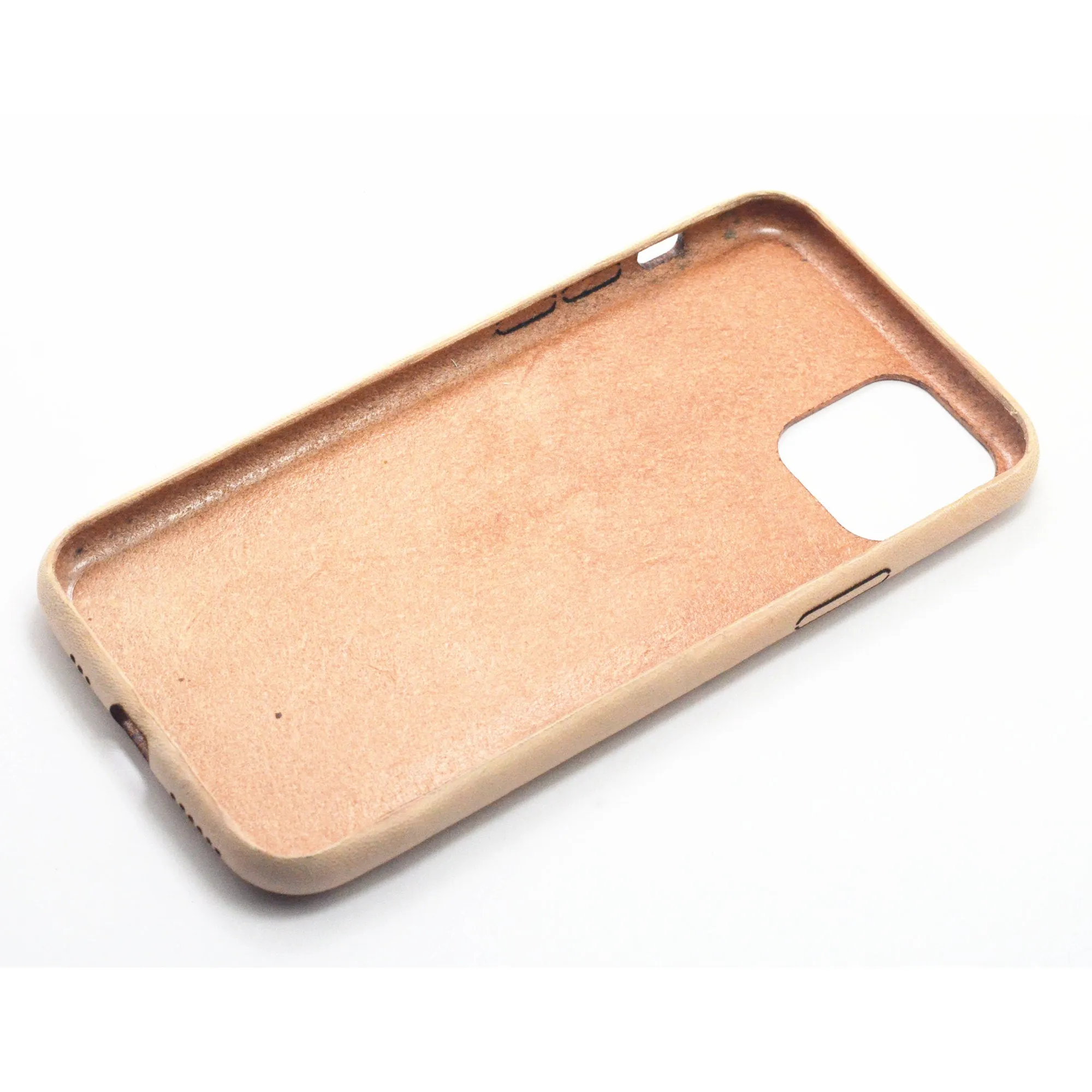 JJNUSA  Best Sale Genuine Leather Distressed for Iphone 11  Full Leather Case   Free Shipping