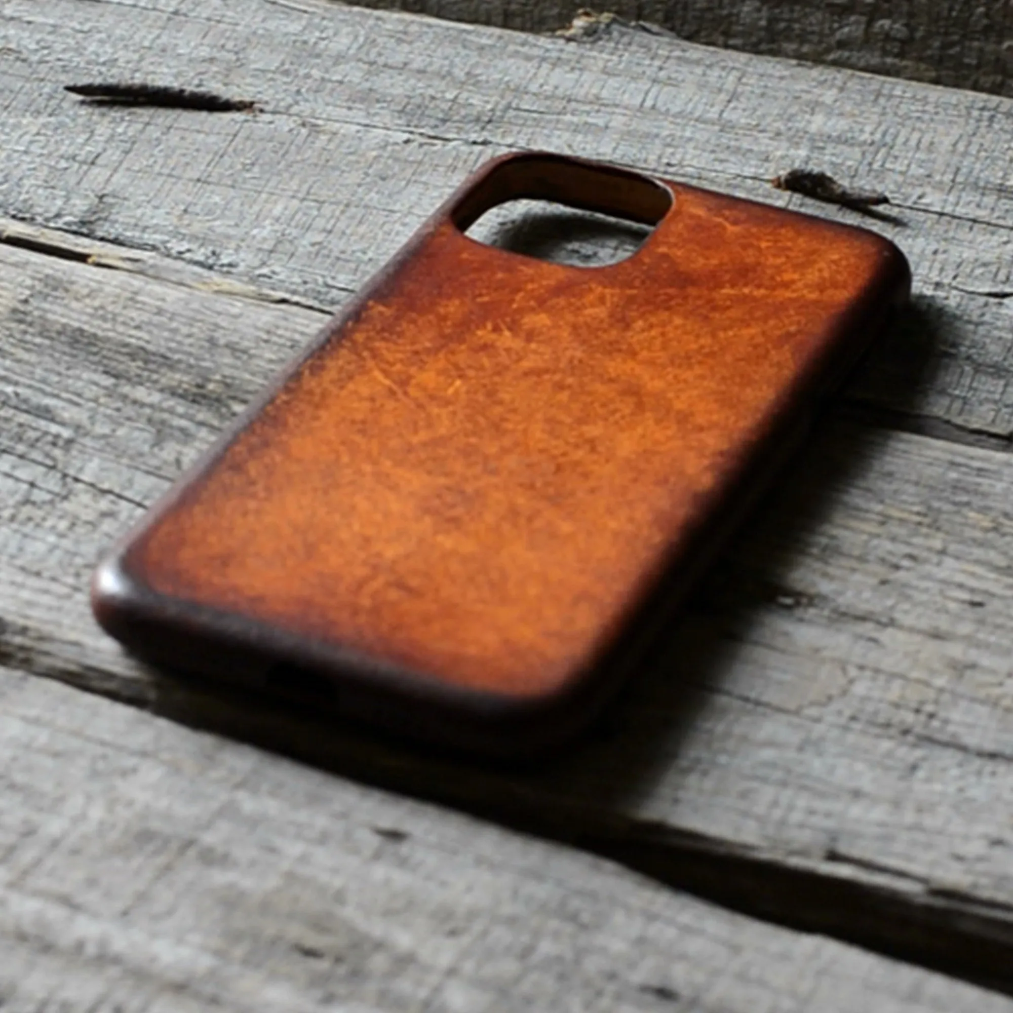 JJNUSA  Best Sale Genuine Leather Distressed for Iphone 11  Full Leather Case   Free Shipping