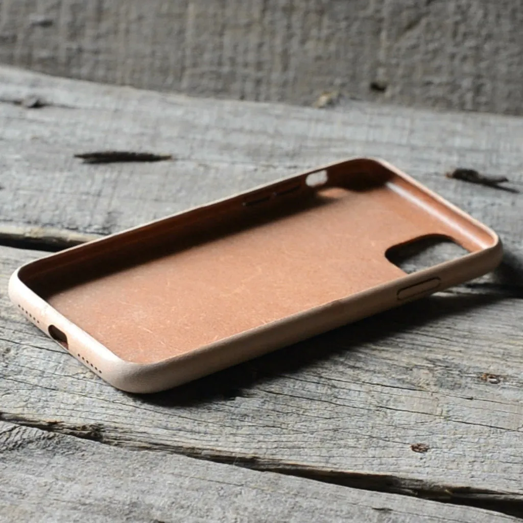 JJNUSA  Best Sale Genuine Leather Distressed for Iphone 11  Full Leather Case   Free Shipping