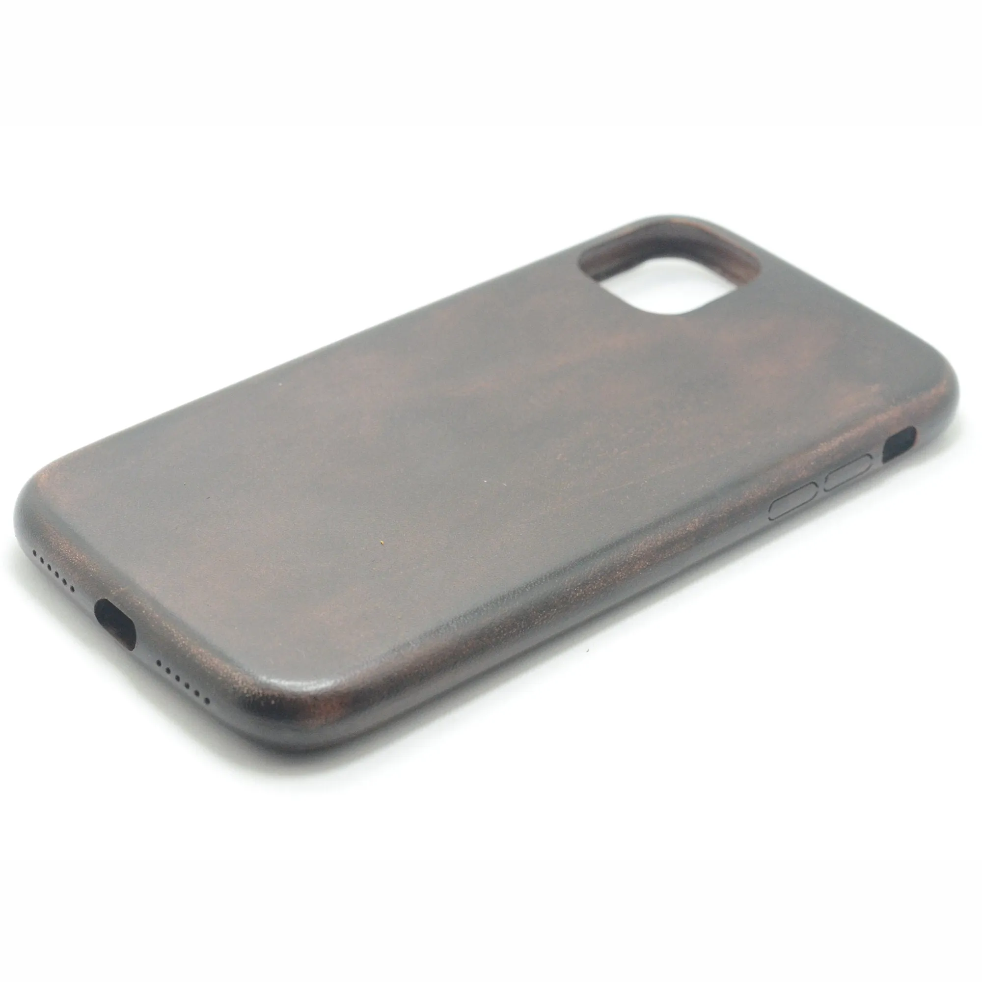 JJNUSA  Best Sale Genuine Leather Distressed for Iphone 11  Full Leather Case   Free Shipping