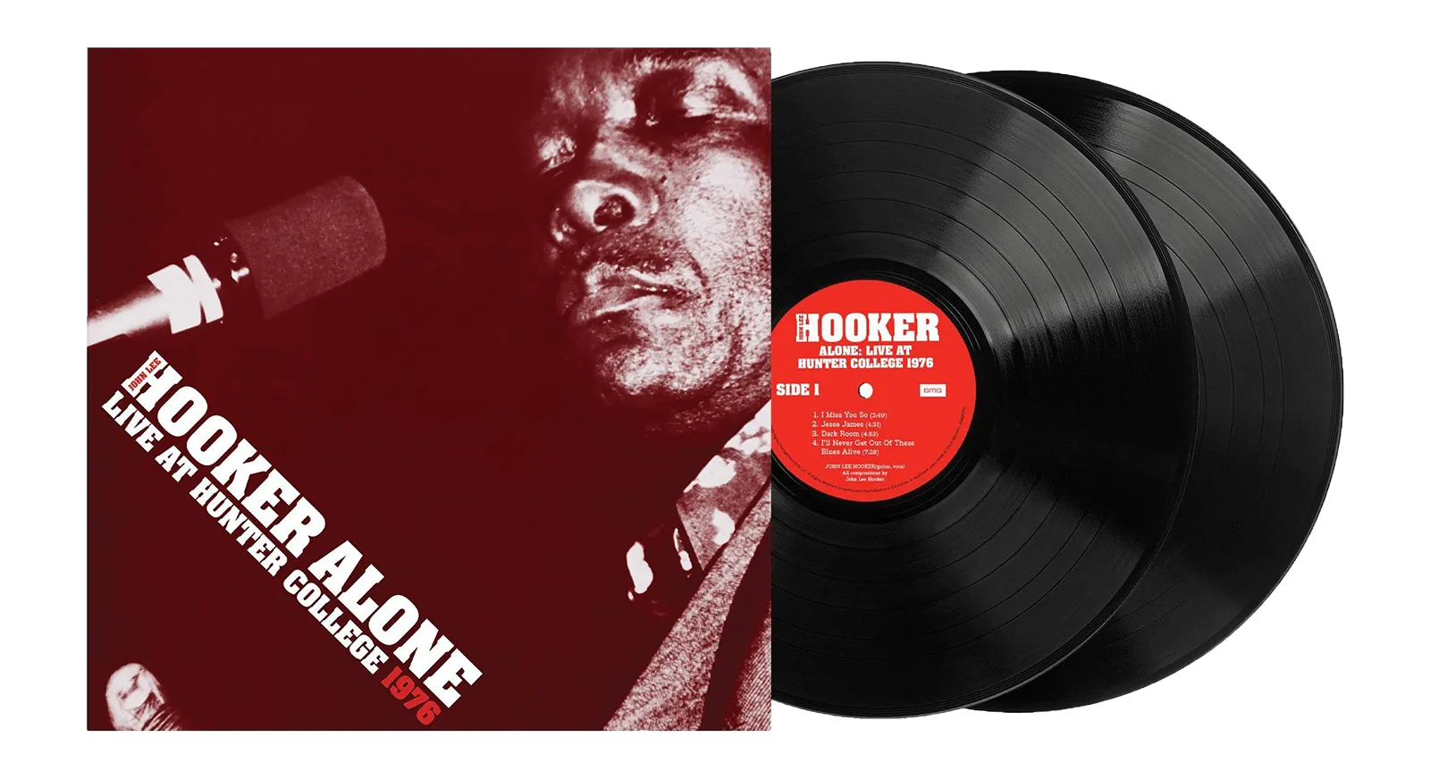 John Lee Hooker : Alone - Live at Hunter College
